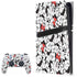 Disney Minnie Mouse Red Color Pop Face Pattern PlayStation PS5 Skins