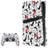 Disney Minnie Mouse Red Color Pop Face Pattern PlayStation PS5 Skins