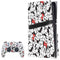 Disney Minnie Mouse Red Color Pop Face Pattern PS5 Pro Disk Bundle Skin