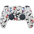 Disney Minnie Mouse Red Color Pop Face Pattern PlayStation PS5 Skins