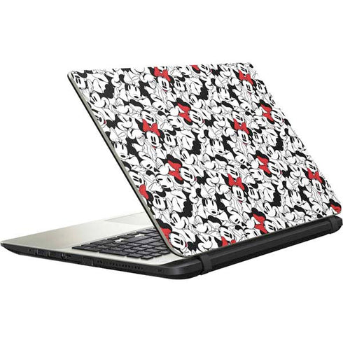 Disney Minnie Mouse Red Color Pop Face Pattern Satellite L50-B / S50-B Skin