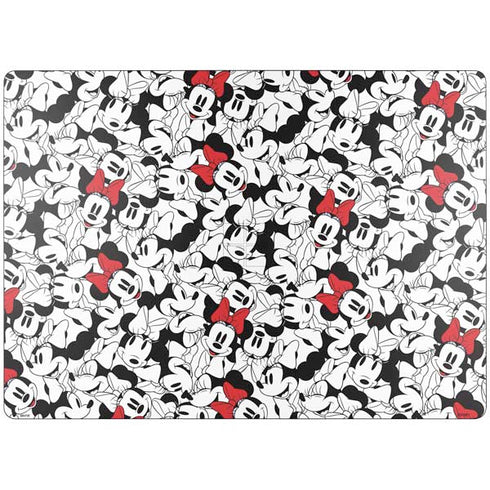 Disney Minnie Mouse Red Color Pop Face Pattern Surface Laptop 7 13.8in Skin