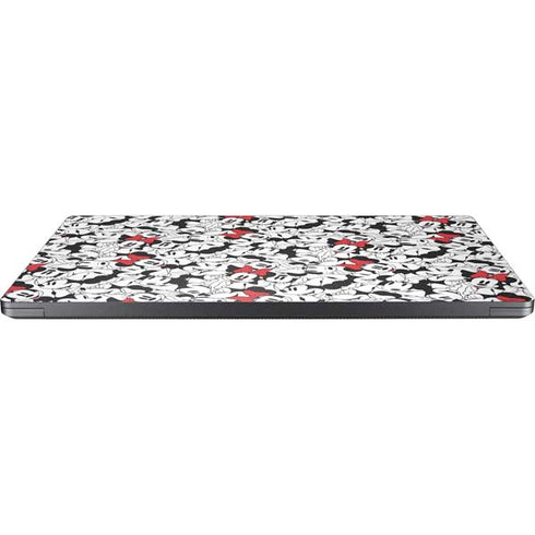 Disney Minnie Mouse Red Color Pop Face Pattern Surface Laptop 7 15in Skin