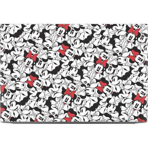 Disney Minnie Mouse Red Color Pop Face Pattern Dell XPS Skin