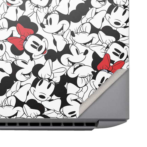 Disney Minnie Mouse Red Color Pop Face Pattern HP ZBook Fury 16 G10 Skin