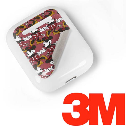 Disney Minnie Mouse Dancing Pattern Apple AirPods Skin