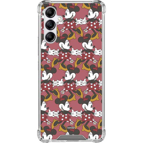 Disney Minnie Mouse Dancing Pattern Gabb Phone 4 Clear Case