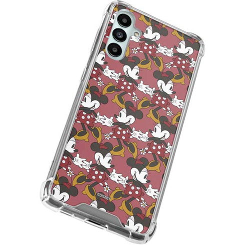 Disney Minnie Mouse Dancing Pattern Gabb Phone 4 Clear Case