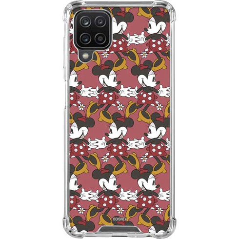 Disney Minnie Mouse Dancing Pattern Galaxy Cases