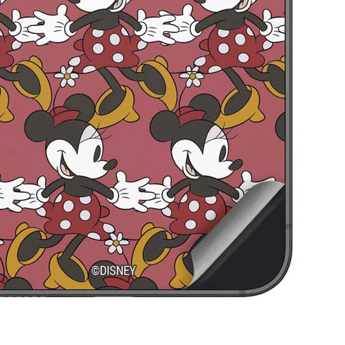 Disney Minnie Mouse Dancing Pattern Galaxy A16 5G Skin