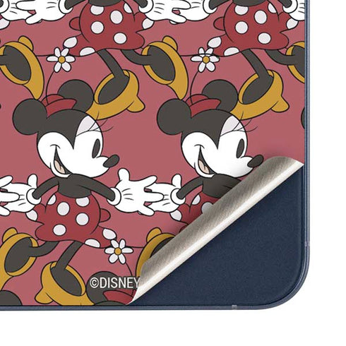 Disney Minnie Mouse Dancing Pattern Galaxy A35 5G Skin
