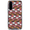 Disney Minnie Mouse Dancing Pattern Galaxy A36 5G Clear Case