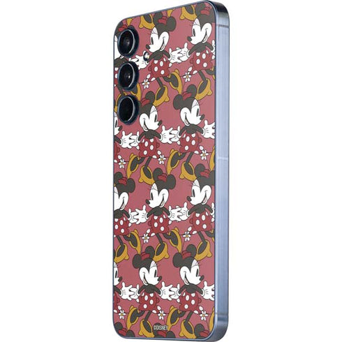 Disney Minnie Mouse Dancing Pattern Galaxy A36 5G Skin