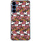 Disney Minnie Mouse Dancing Pattern Galaxy A55 5G Clear Case
