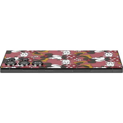Disney Minnie Mouse Dancing Pattern Galaxy Skins