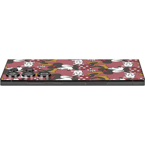 Disney Minnie Mouse Dancing Pattern Galaxy S24 Ultra Skin