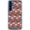 Disney Minnie Mouse Dancing Pattern Galaxy S25 Clear Case