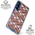 Disney Minnie Mouse Dancing Pattern Galaxy S25 Clear Case