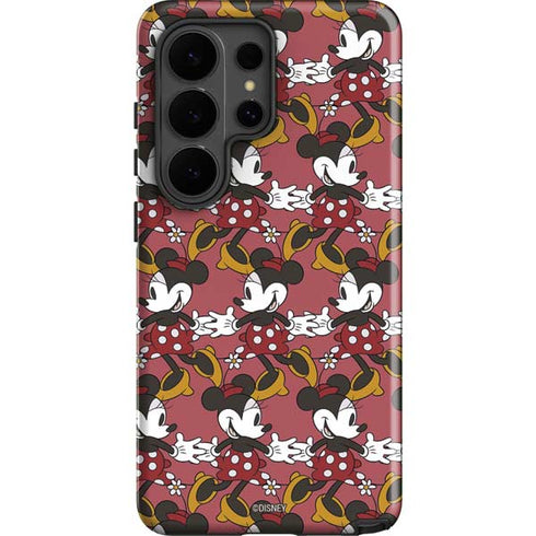 Disney Minnie Mouse Dancing Pattern Galaxy S26 Ultra Impact Case