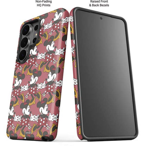 Disney Minnie Mouse Dancing Pattern Galaxy S26 Ultra Impact Case