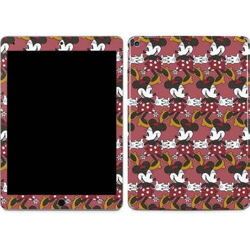 Disney Minnie Mouse Dancing Pattern iPad Skins