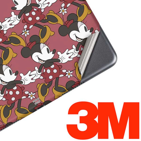 Disney Minnie Mouse Dancing Pattern iPad Skins