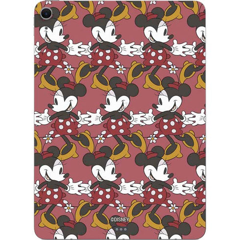 Disney Minnie Mouse Dancing Pattern Apple iPad Air Skin