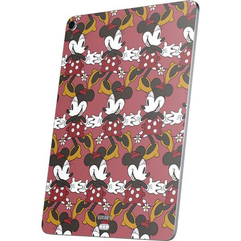 Disney Minnie Mouse Dancing Pattern Apple iPad Air Skin