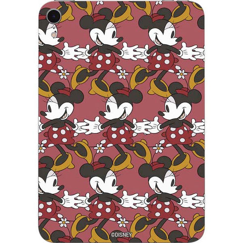 Disney Minnie Mouse Dancing Pattern Apple iPad Mini Skin
