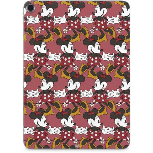 Disney Minnie Mouse Dancing Pattern Apple iPad Pro Skin