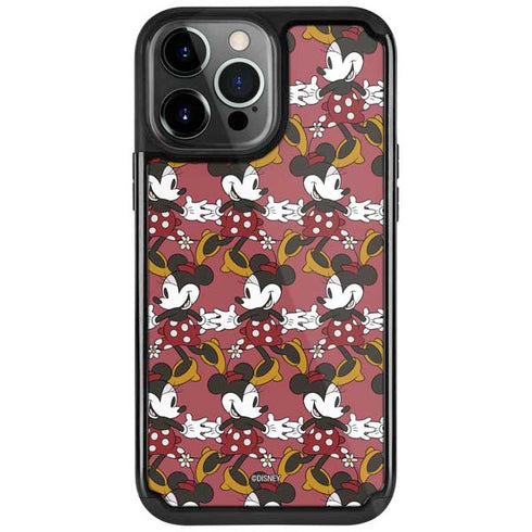 Disney Minnie Mouse Dancing Pattern iPhone Cases