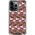 Disney Minnie Mouse Dancing Pattern iPhone 16 Pro Max Clear Case