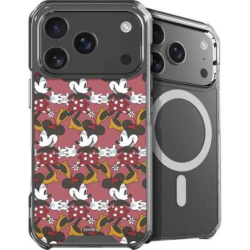 Disney Minnie Mouse Dancing Pattern iPhone 18 Pro MagSafe Case