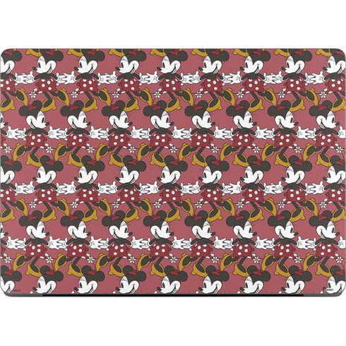 Disney Minnie Mouse Dancing Pattern Apple MacBook Pro 14-inch Skin