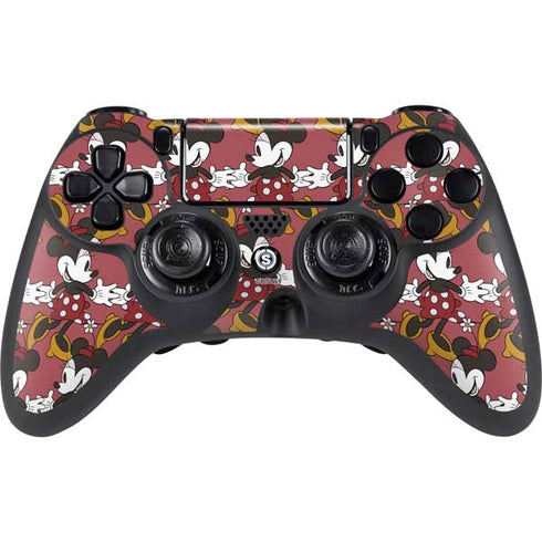 Disney Minnie Mouse Dancing Pattern PlayStation PS4 Skins