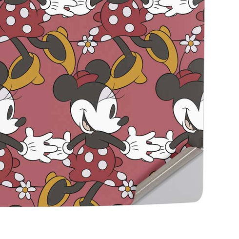 Disney Minnie Mouse Dancing Pattern PS5 Pro Disk Console Skin