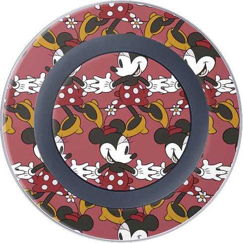 Disney Minnie Mouse Dancing Pattern Wireless Charger Skin