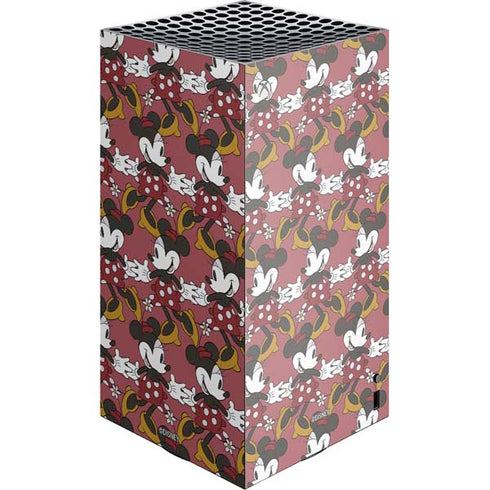 Disney Minnie Mouse Dancing Pattern Xbox Series X Skins