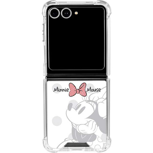 Disney Minnie Mouse Daydream Galaxy Z Flip7 Clear Case