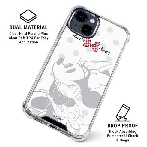 Disney Minnie Mouse Daydream iPhone 15 Clear Case