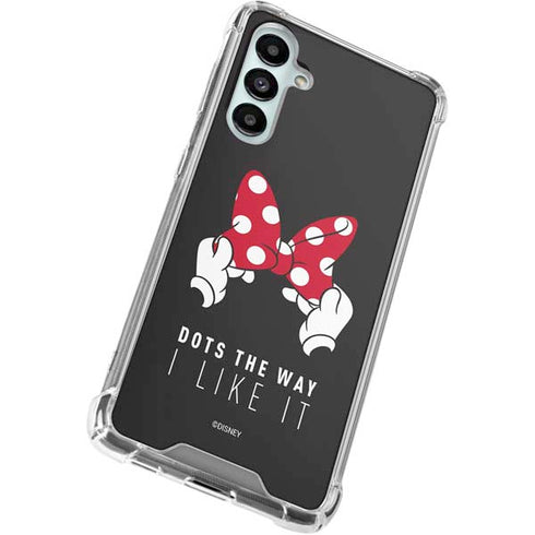 Disney Minnie Mouse Dots The Way Galaxy A16 5G Clear Case