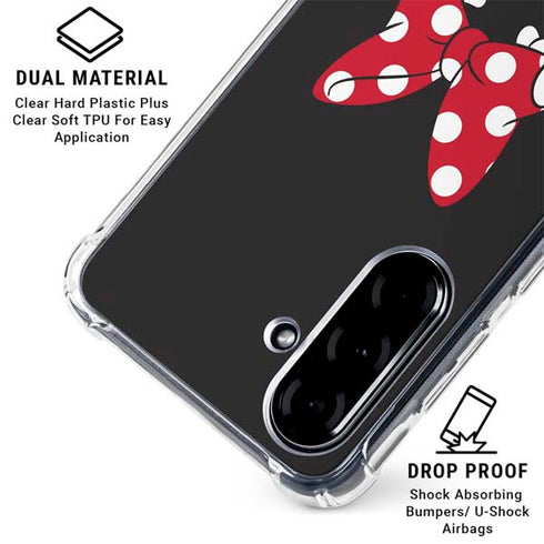 Disney Minnie Mouse Dots The Way Galaxy A36 5G Clear Case