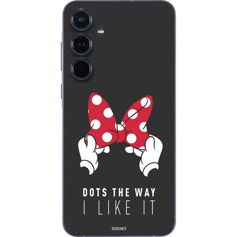 Disney Minnie Mouse Dots The Way Galaxy A55 5G Skin