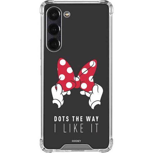 Disney Minnie Mouse Dots The Way Galaxy S24 FE Clear Case