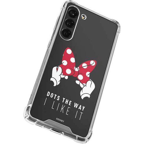 Disney Minnie Mouse Dots The Way Galaxy S24 FE Clear Case