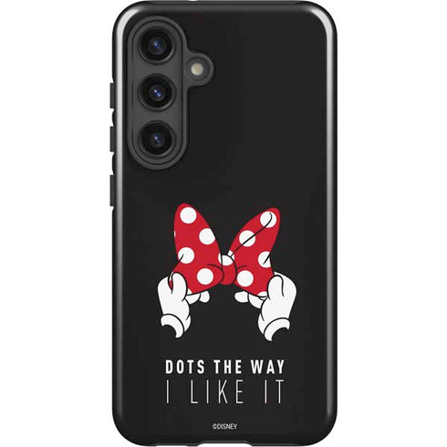 Disney Minnie Mouse Dots The Way Galaxy S25 Impact Case
