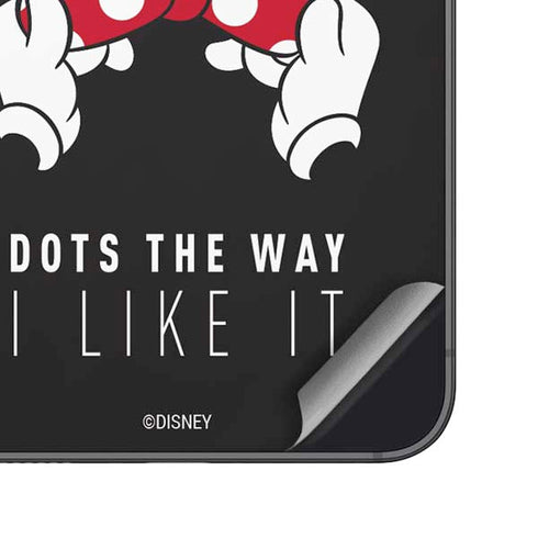 Disney Minnie Mouse Dots The Way Galaxy S25 Plus Skin