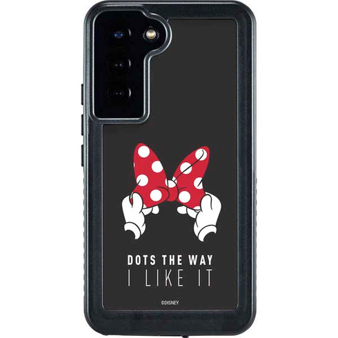 Disney Minnie Mouse Dots The Way Galaxy S24 Plus Waterproof Case