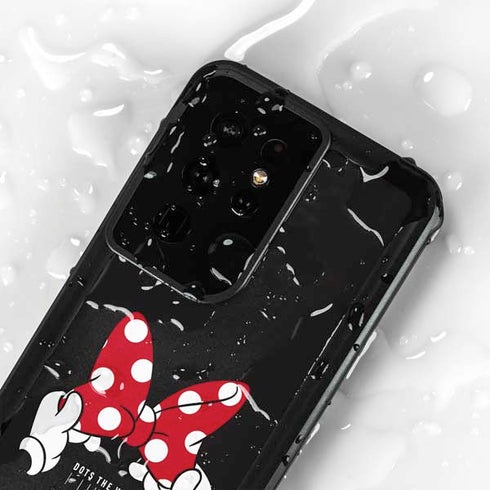 Disney Minnie Mouse Dots The Way Galaxy S24 Ultra Waterproof Case