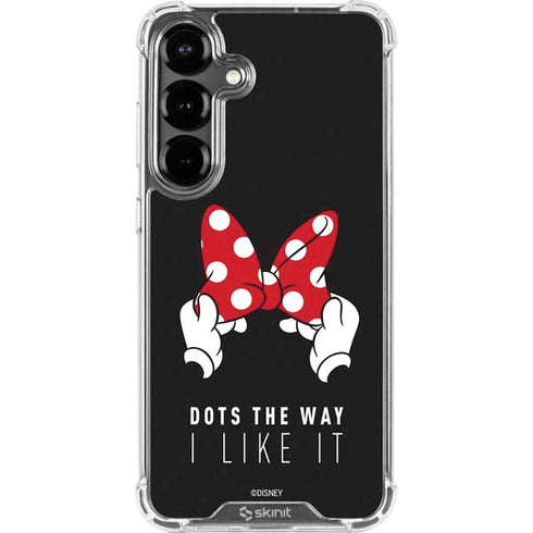 Disney Minnie Mouse Dots The Way Galaxy S26 Clear Case